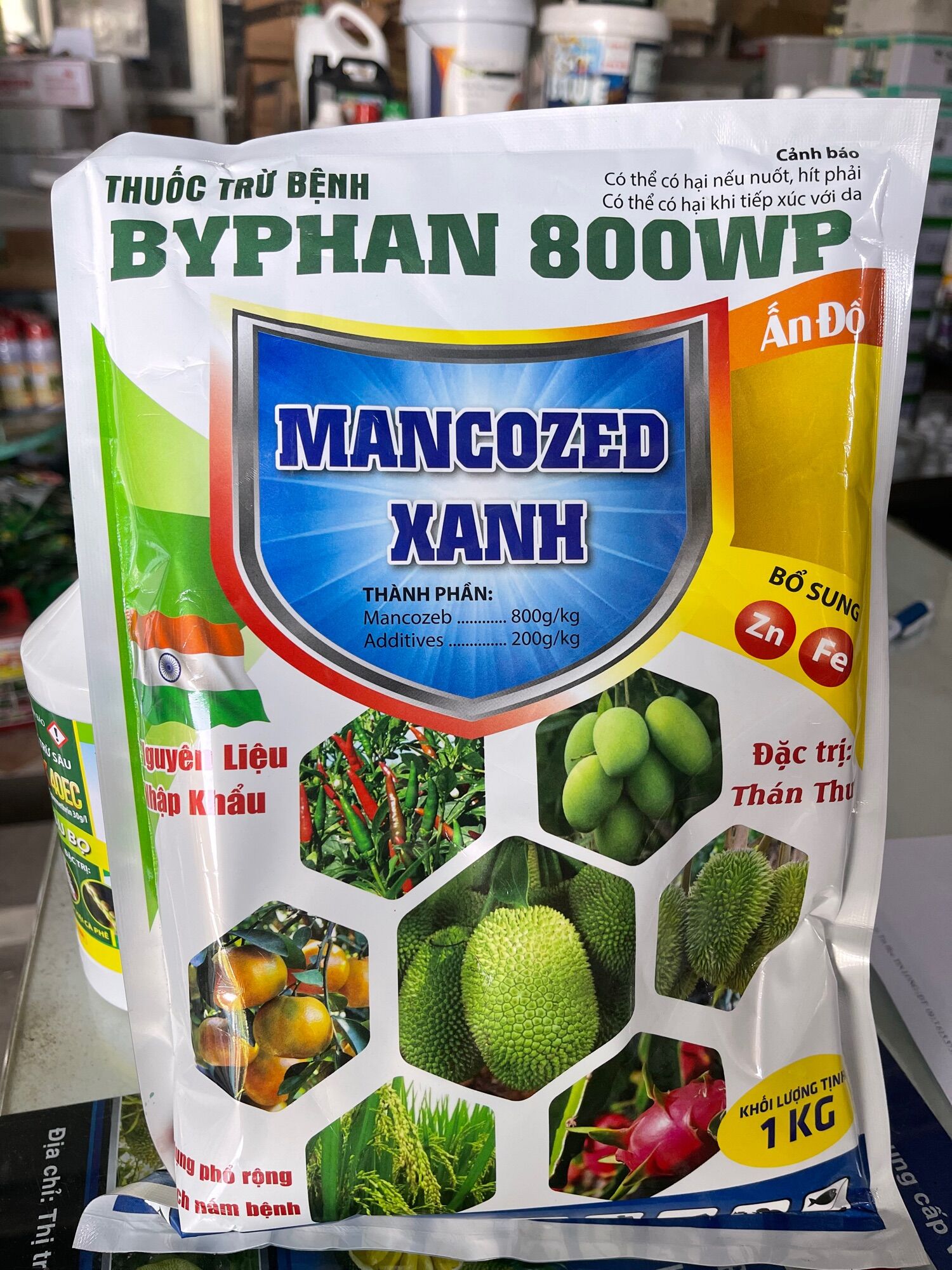 Mancozeb xanh - chuyên thán thư-ghẻ-thối nhũn cải tiến mới