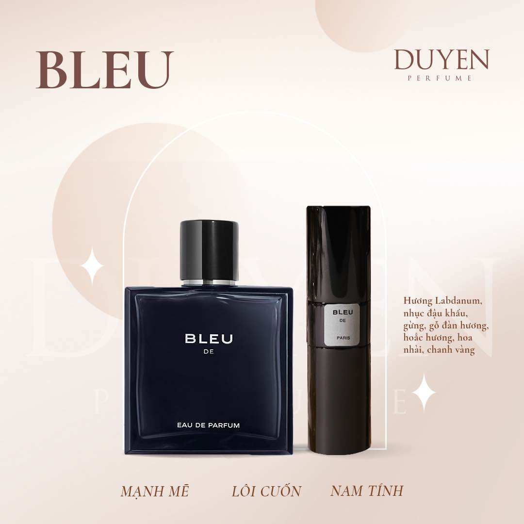 Duyenperfume - Nước hoa mini 20ml nam BLEU
