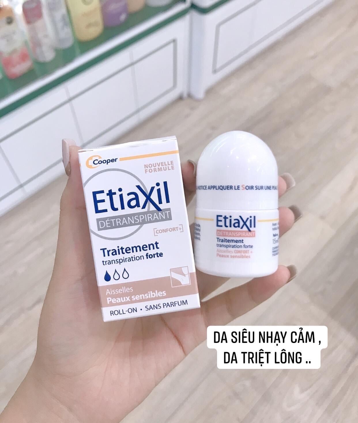 Lăn khử mùi Etiaxil 15ml