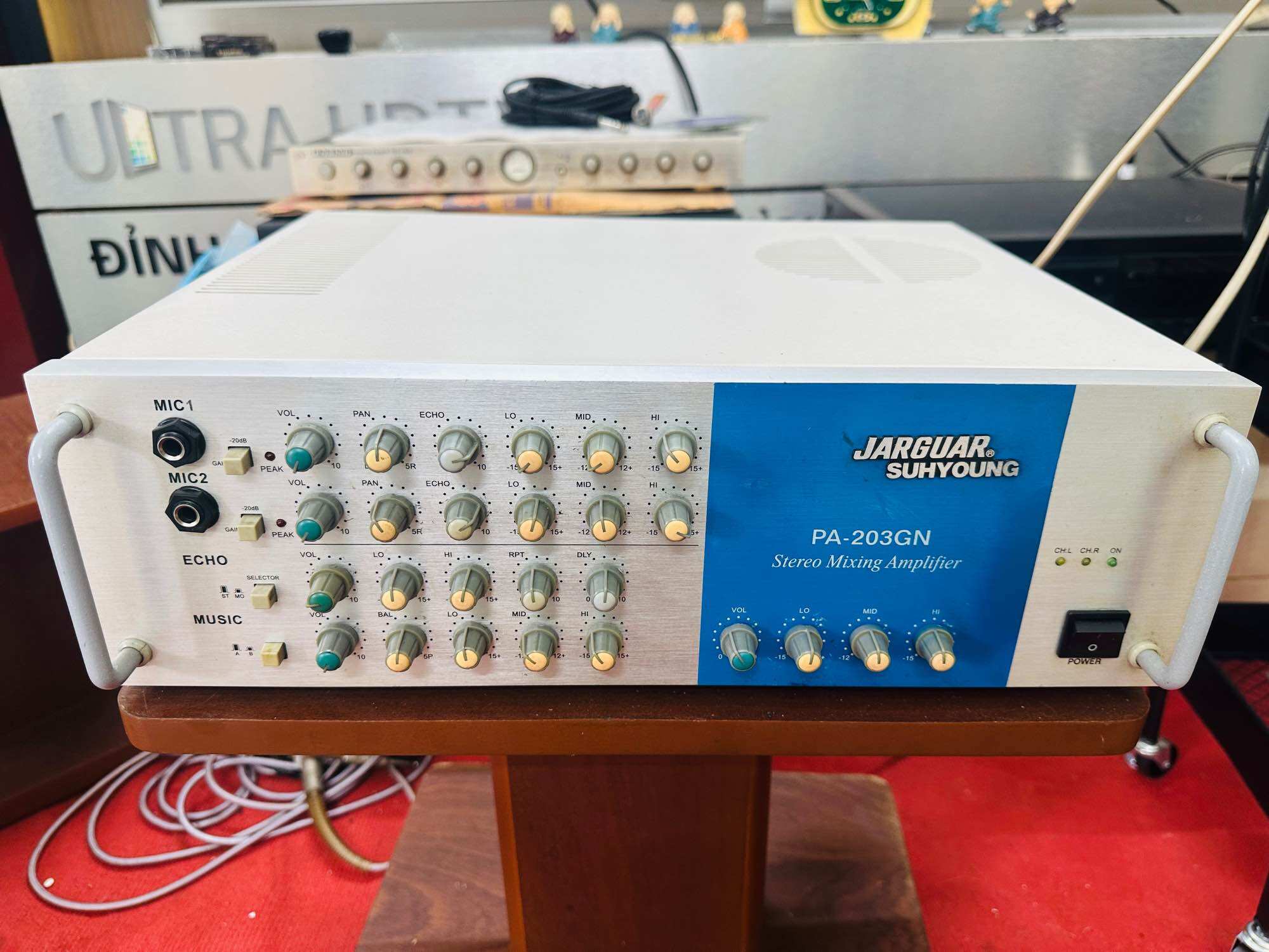 Amply nghe nhạc/ Hát karaoke chuyên nghiệp Jarguar PA 203GN