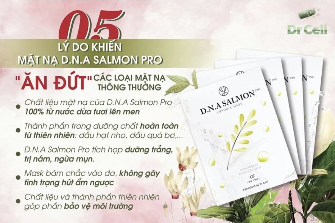 Mặt nạ Tế Bào Gốc Dr cell chính hãng
