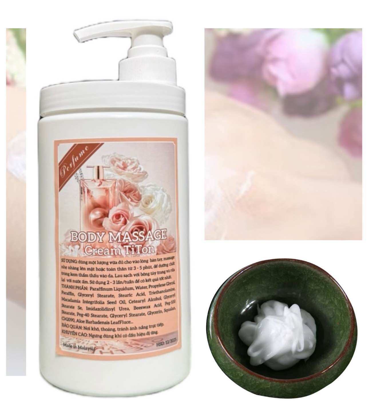 Kem massage nước hoa 1000ml