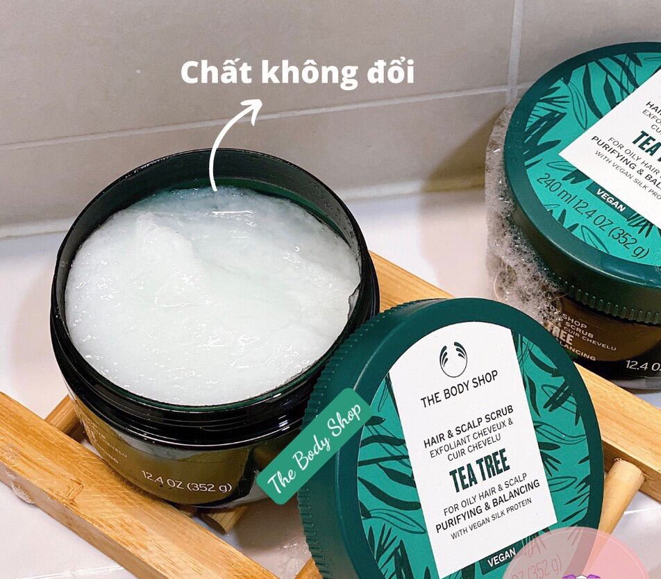Tẩy tế bào chết cho da đầu The Body Shop Fuji Green Tea cleansing hair scrub 240ml - Tẩy tế bào chết Tẩy tế bào chết cho da đầu The Body Shop Fuji Green Tea cleansing hair scrub 240ml - Tẩy tế bào chết