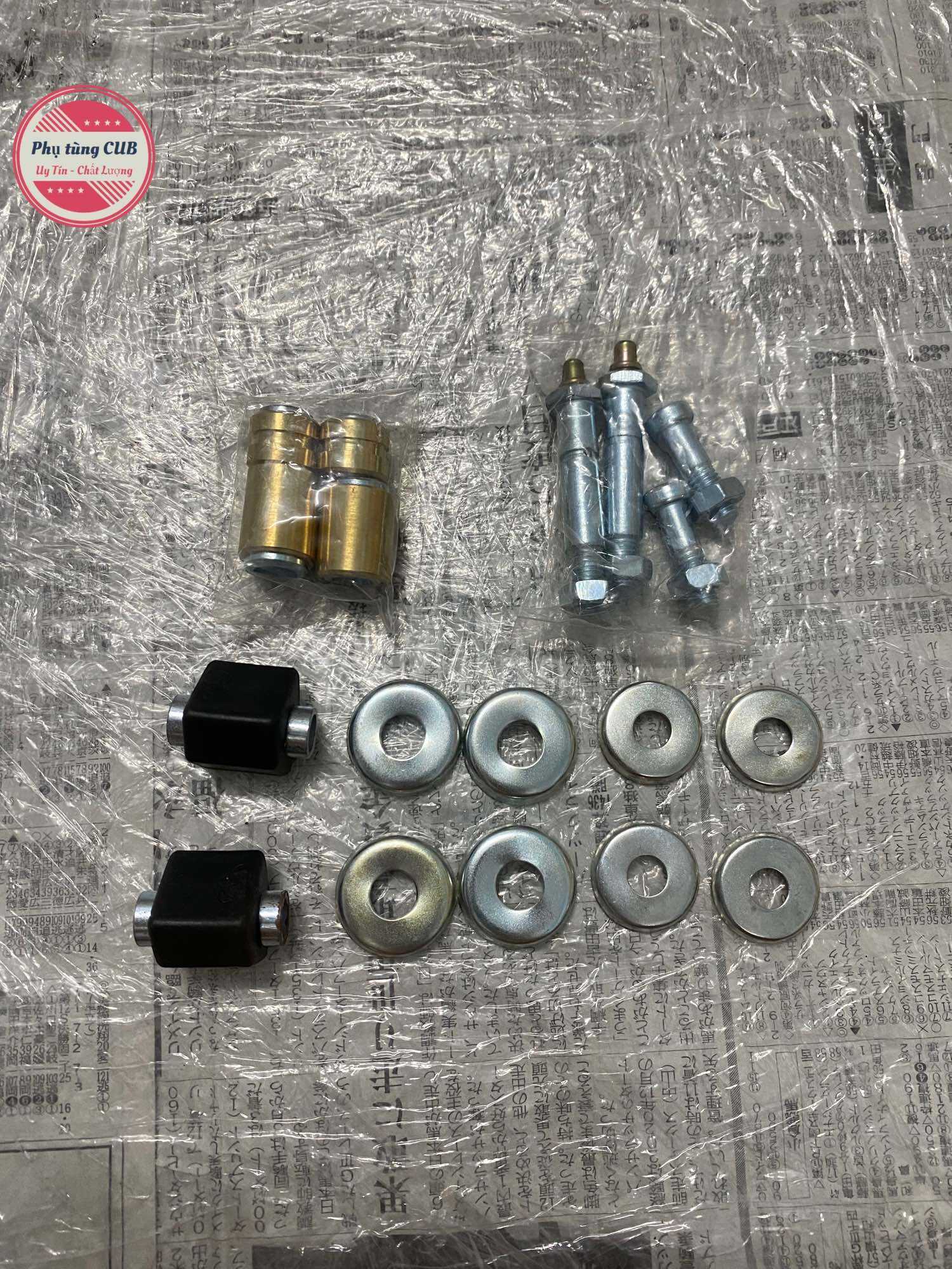 Bộ bạc thau giò gà xe cub 78-79-81-82-Dd