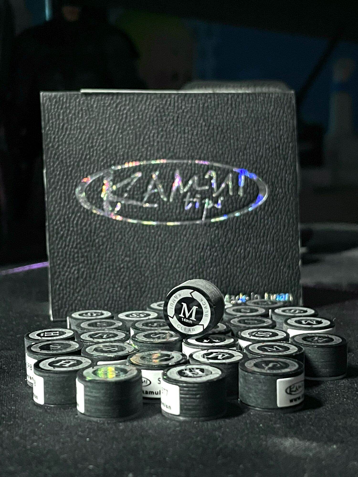 Đầu cơ bida Kamui Original/Kamui Clear da 8 lớp 14mm (Đầu cơ - Đầu tẩy bi a)