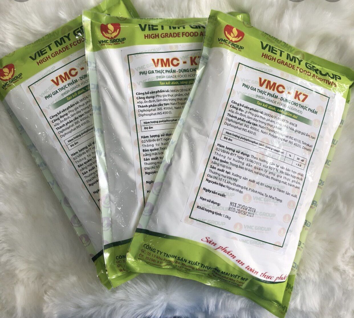 Phụ gia tạo giòn dai cho giò chả vmc k7