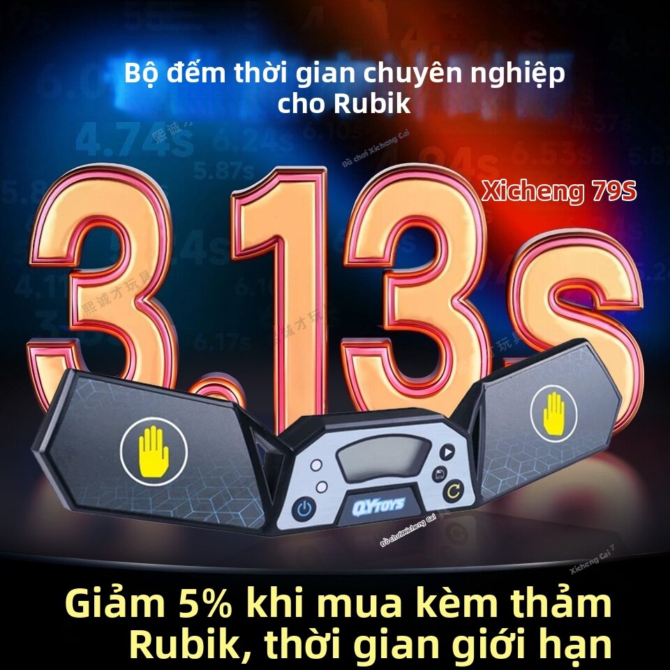 Zcube | Đồng Hồ Đếm Thời Gian Thi Đấu WCA Có Thể Sạc