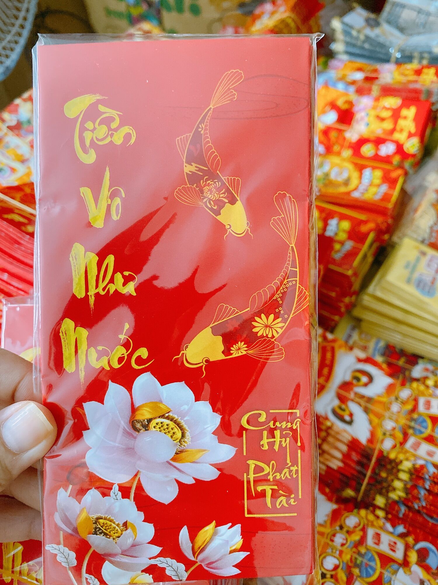 100 gam túi đựng bao lì xì truyền thống