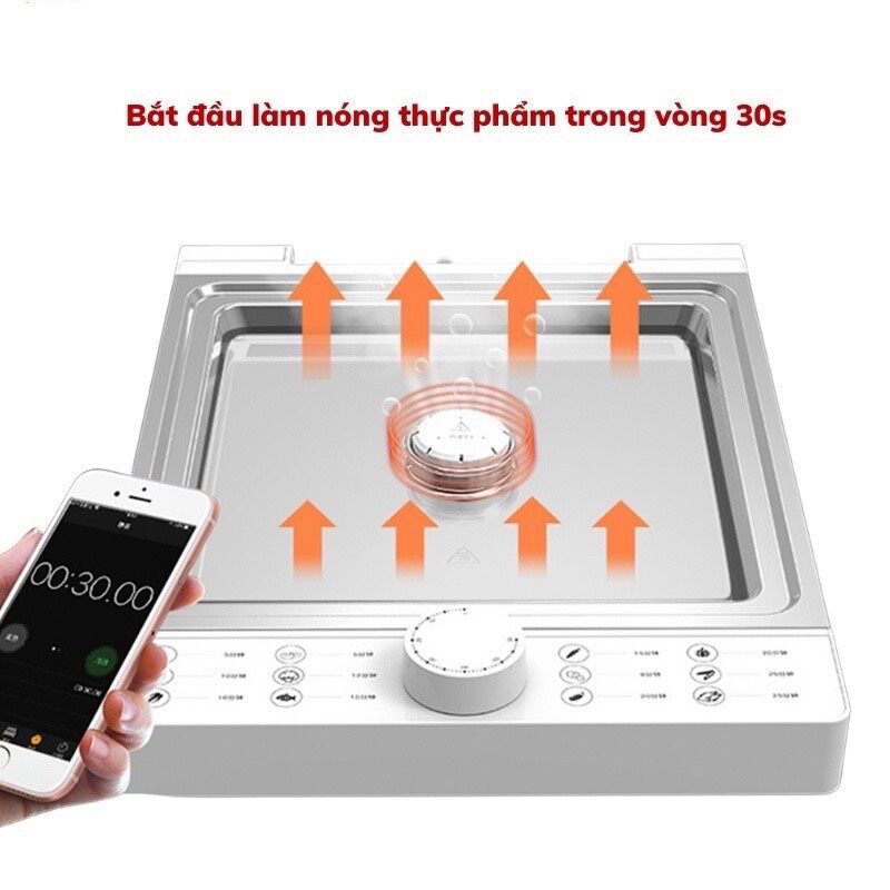 Nồi hấp 3 tầng Yunikly xửng hấp gấp gọn