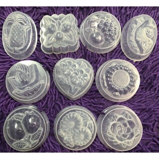 🍱 Bộ 10 khuôn Rau câu (Đông sương), miệng rộng 8 cm