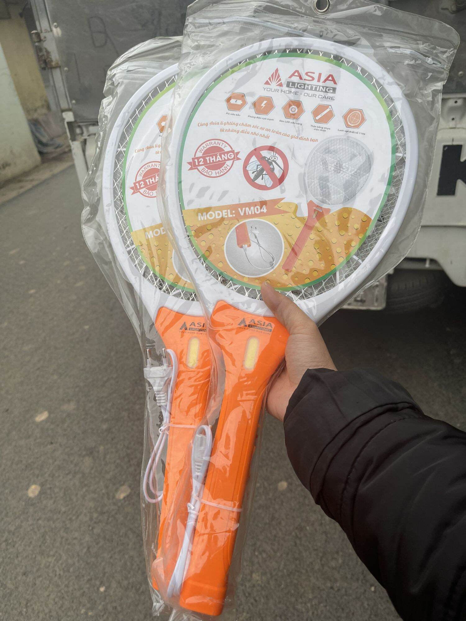 vợt muỗi asia
