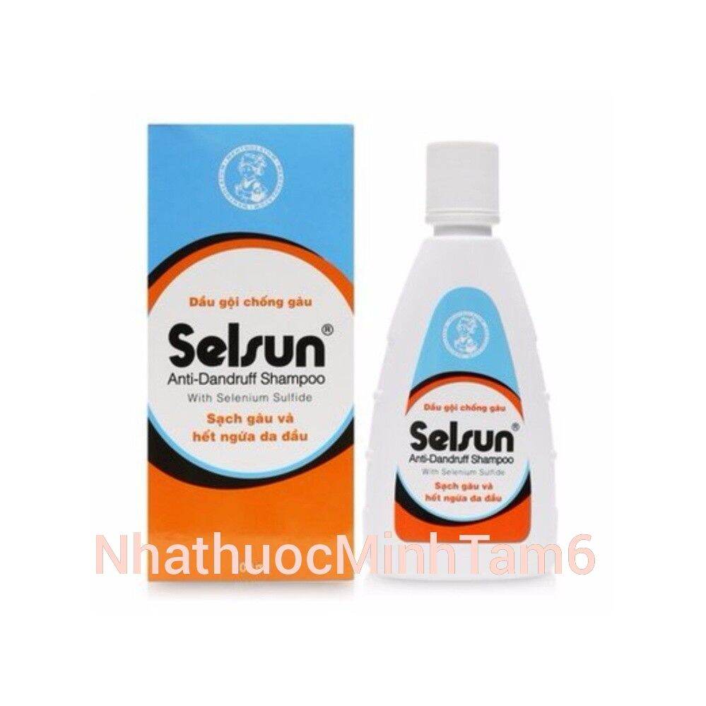 Dầu gội SELSUN - Sạch gàu và hết ngứa da đầu