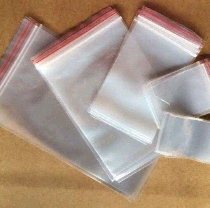 1 KÍ TÚI ZIP CHỈ ĐỎ LOẠI DÀY ĐẸP , TÚI ZIP ĐỰNG PHỤ KIỆN, THỰC PHẨM CÁC LOẠI TO NHỎ