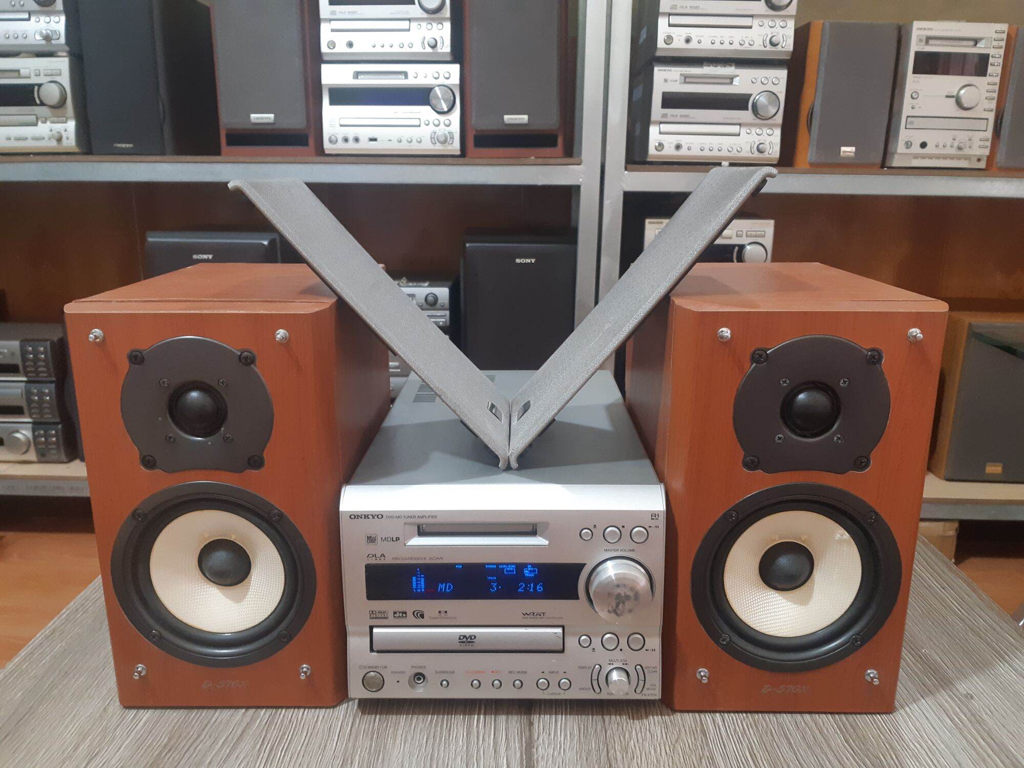 Bộ dàn onkyo X7DV bãi Nhật nguyên zin