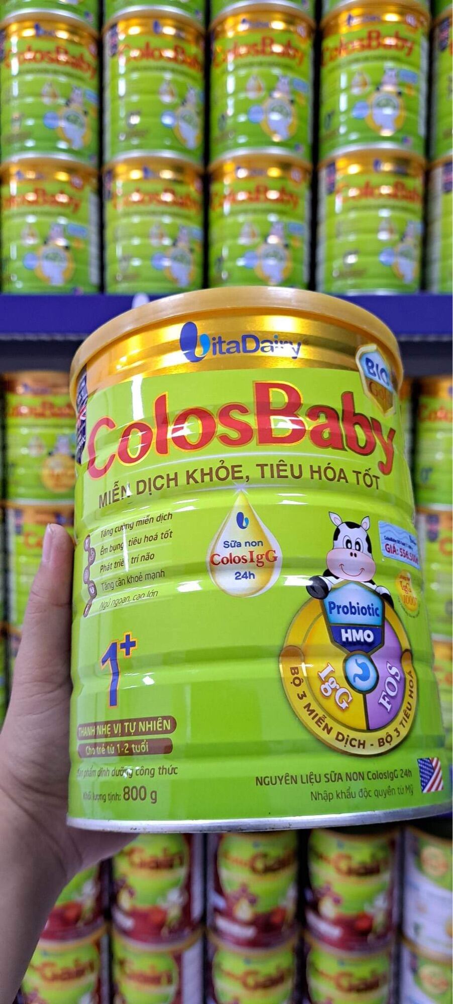 Sữa Bột Colosbaby BIO 1+ 800g