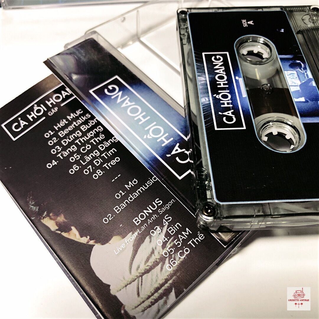 Băng cassette Gấp - Cá Hồi Hoang (Custom Cassette Tape)