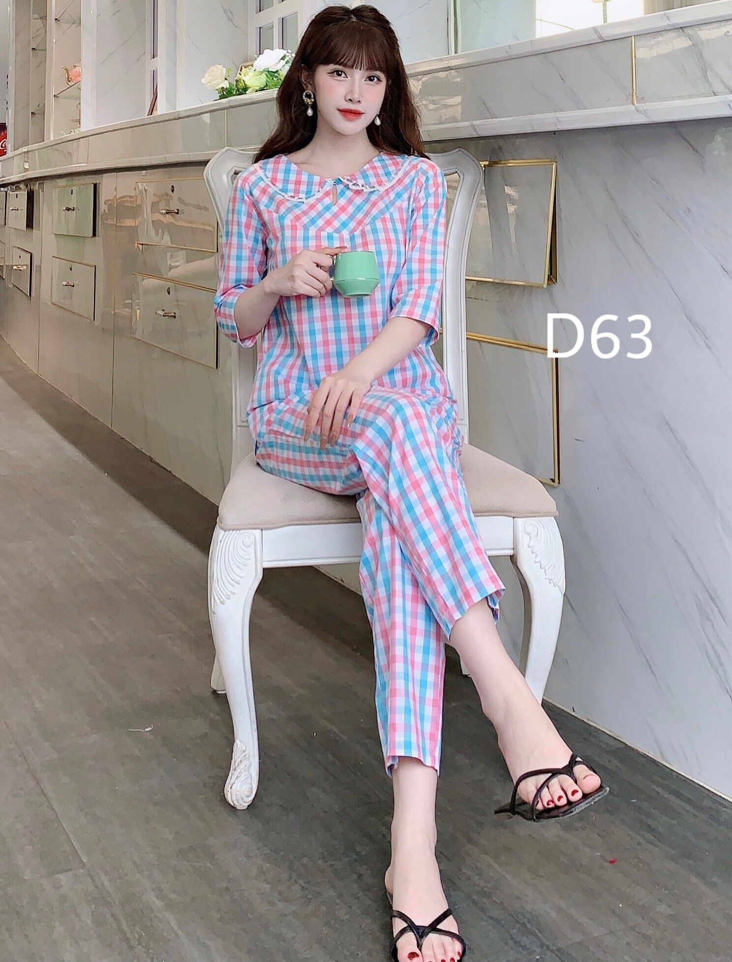 Đồ ngủ nữ vải kate