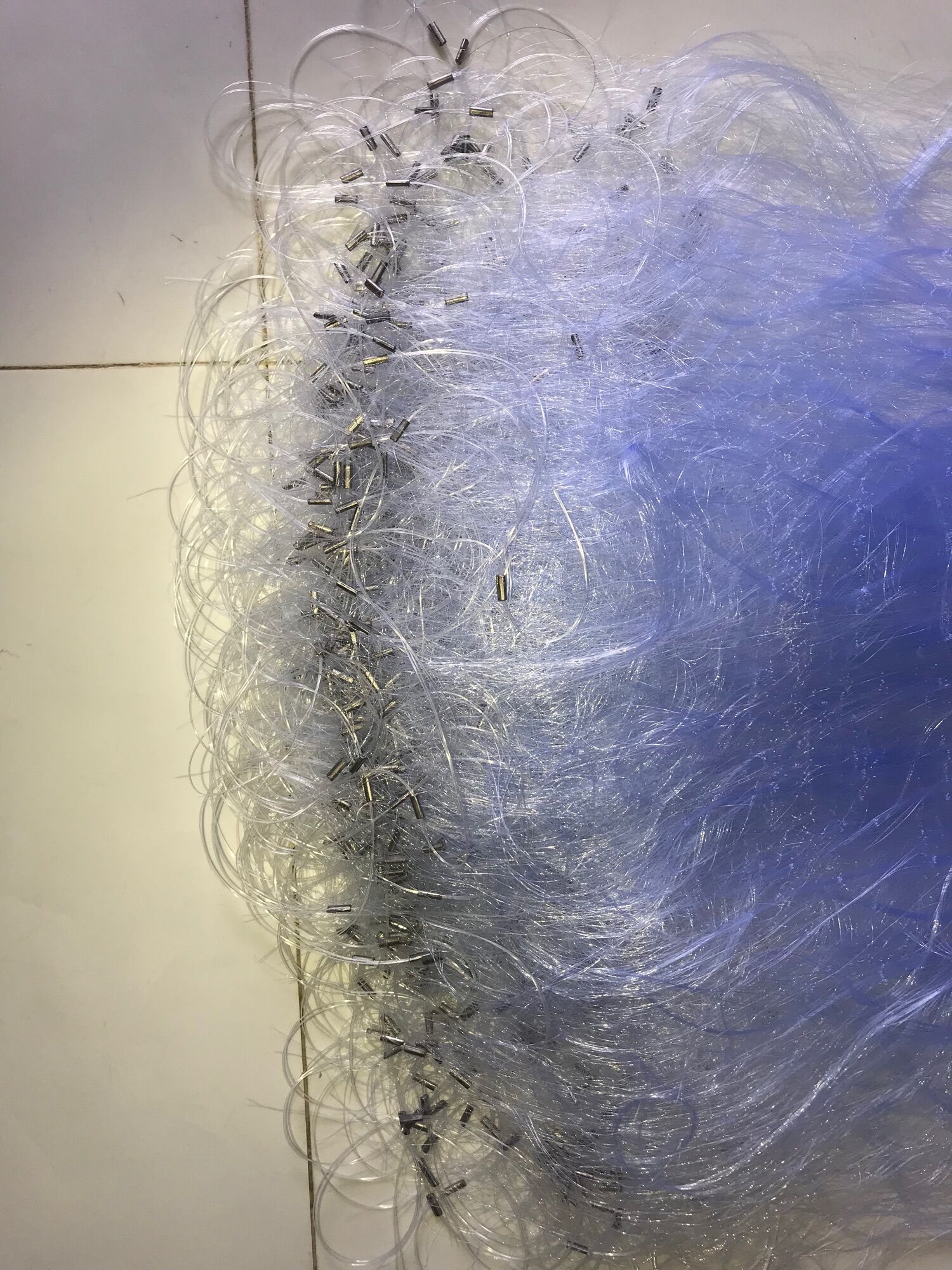 Lưới đánh cá, lưới 3 màn - cao 70cm (7 tất) Dài 95/100m