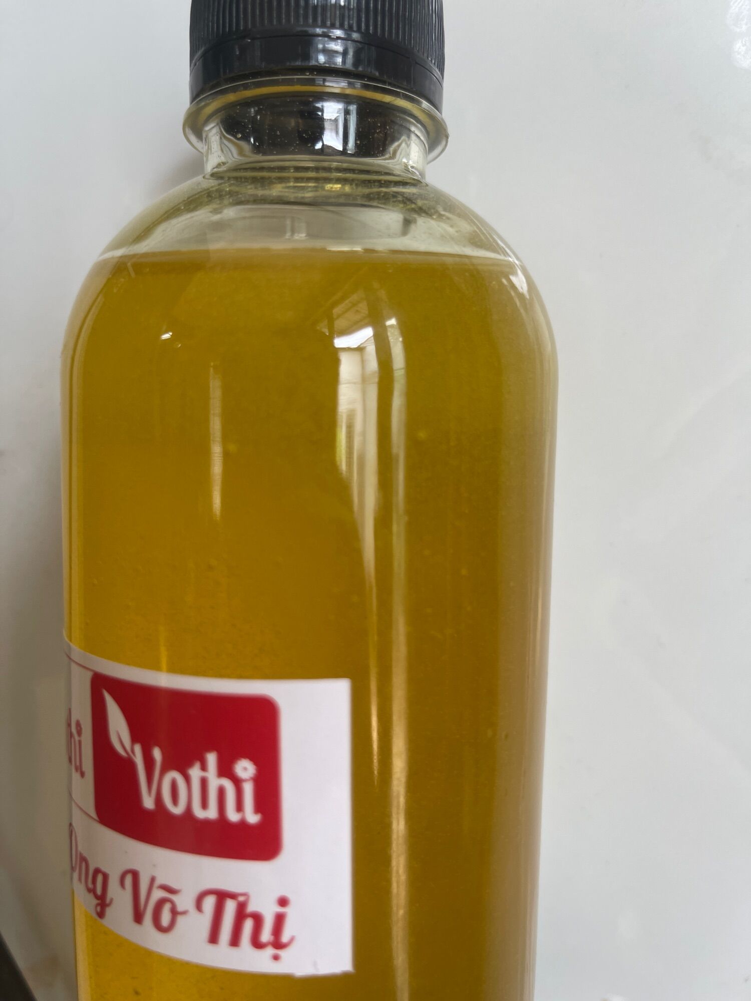 Mật ong hoa bạc hà cao nguyên đá Hà Giang chai 500ml - mật bạc hà vụ mới