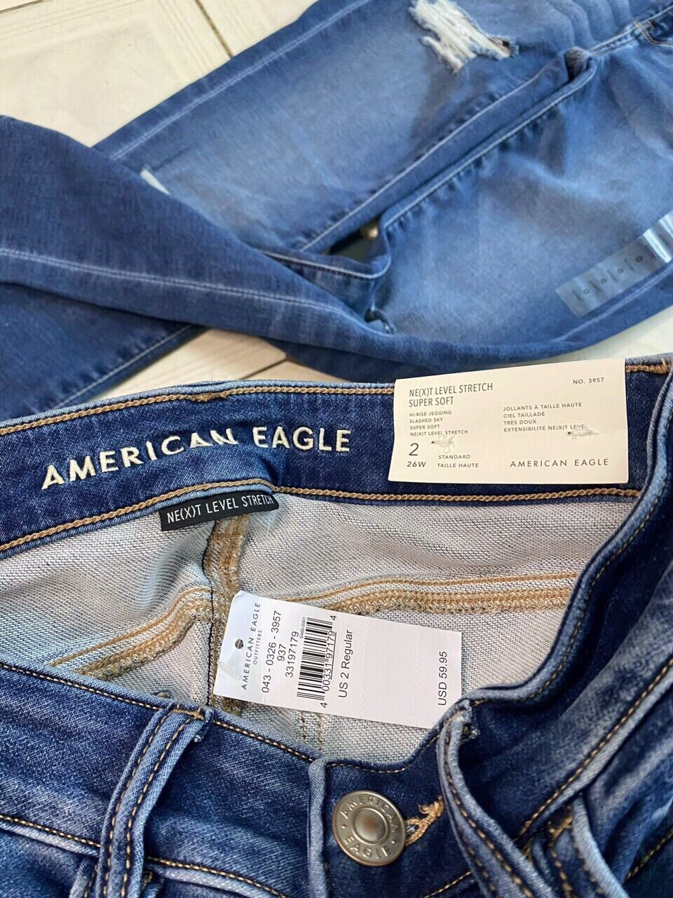 Quần jeans nữ American Ea-gle xịn hãng