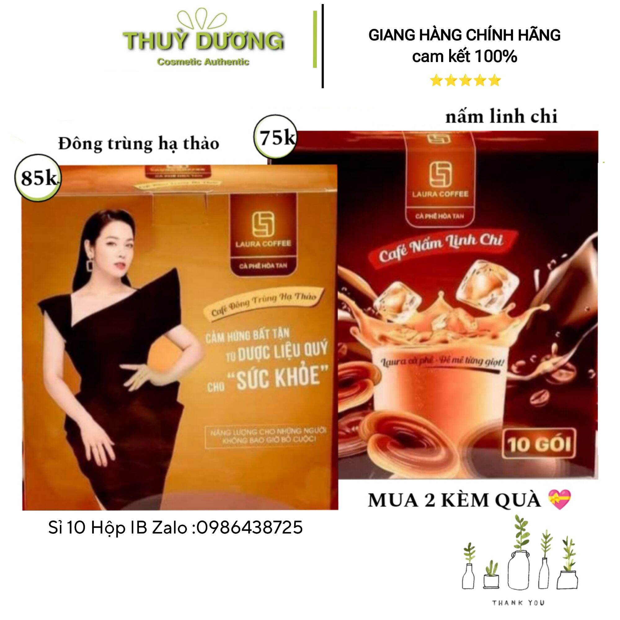 Cà phê Nhật Kim Anh Laura cà phê đông trùng hạ thảo