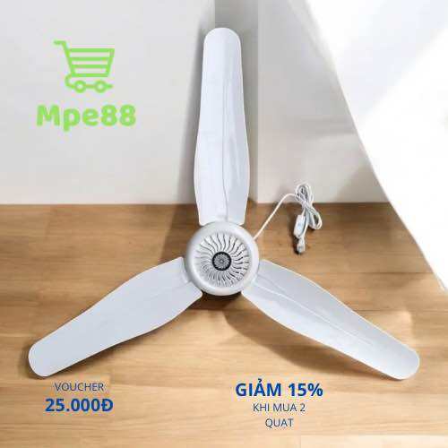 Sỉ lẻ Quạt Màn 3 cánh 5 cánh Quạt trần mini Đại kích thước 1050