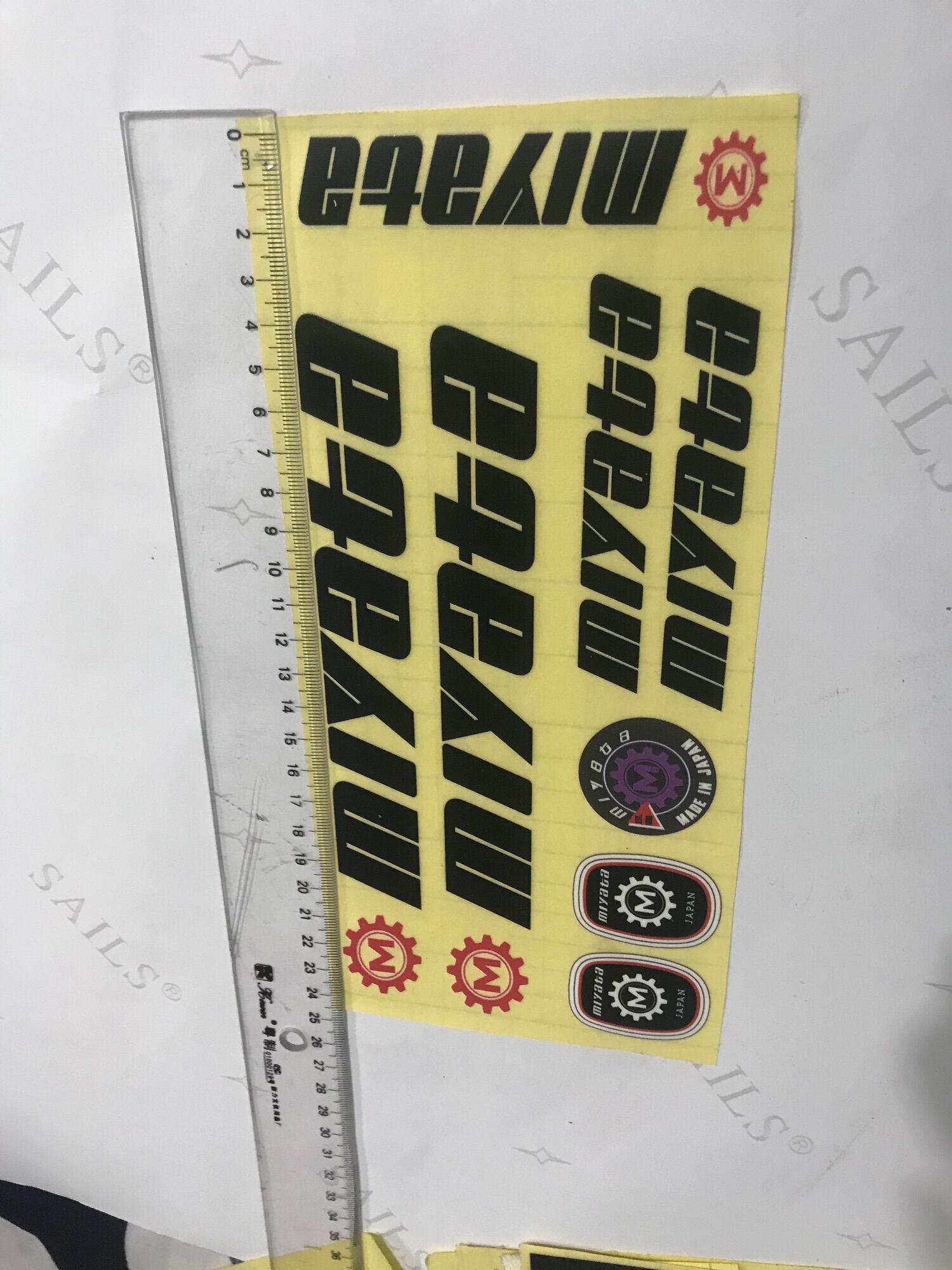 Decal Myata xe đạp