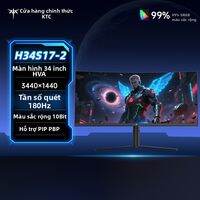 KTC | Màn Hình Máy Tính Chơi Game Cong 34 Inch 180Hz 3440x1440 10Bit 99% sRGB HVA Panel Hỗ Trợ PIPBP