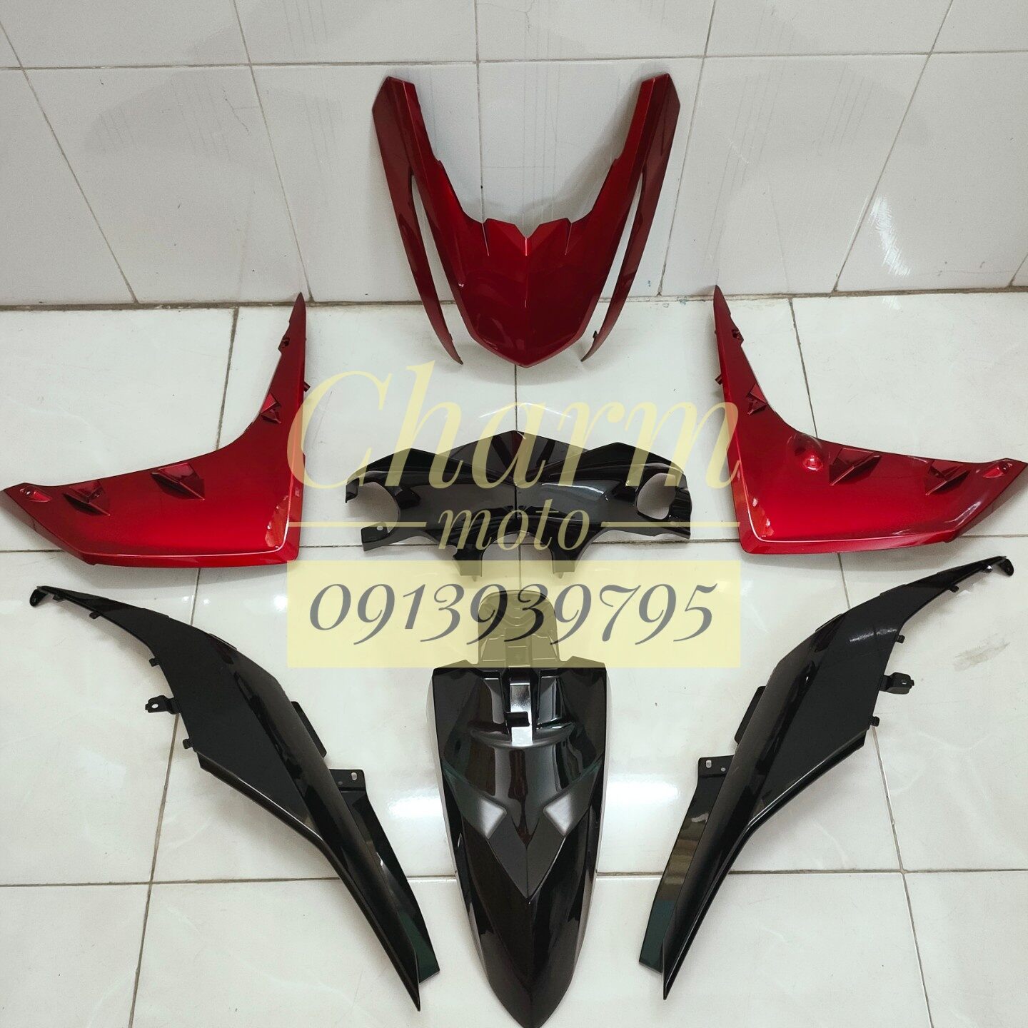 Dàn áo YAMAHA Mio M3 bán lẻ Cặp de