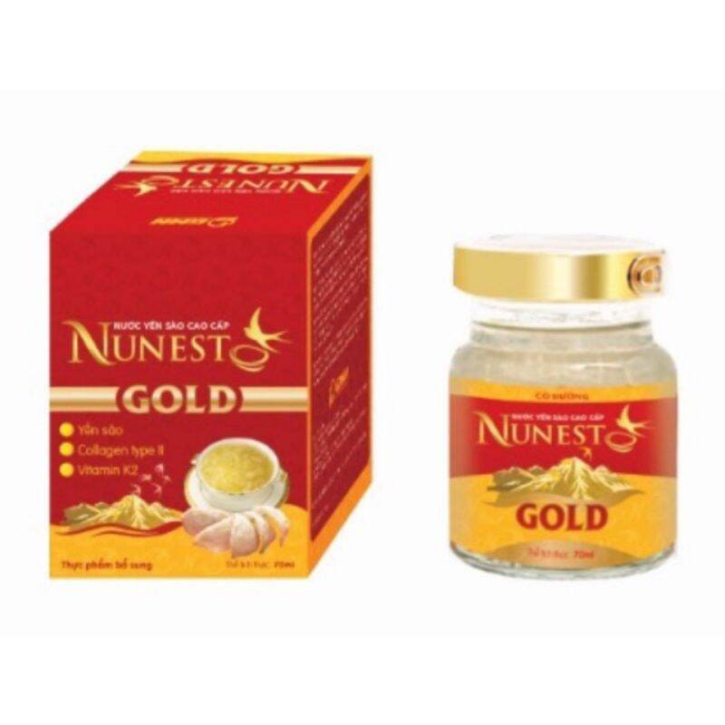Hũ yến sào cao cấp nunest gold 15% yến 70ml