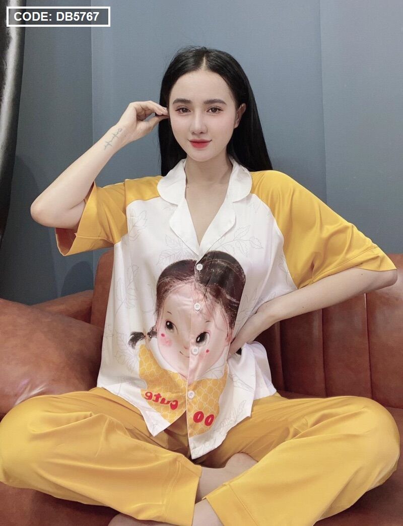 Pịama tay ngắn quần dài