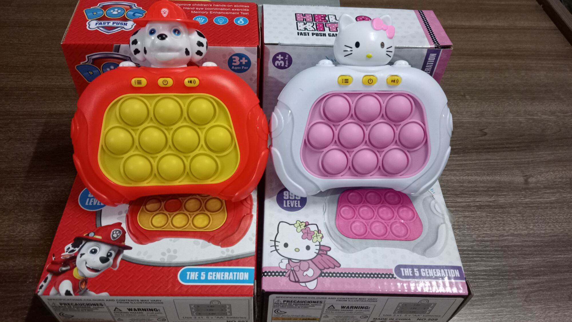 Đồ chơi pop it thế hệ mới - Máy chơi điện tử pop it nhấn nút