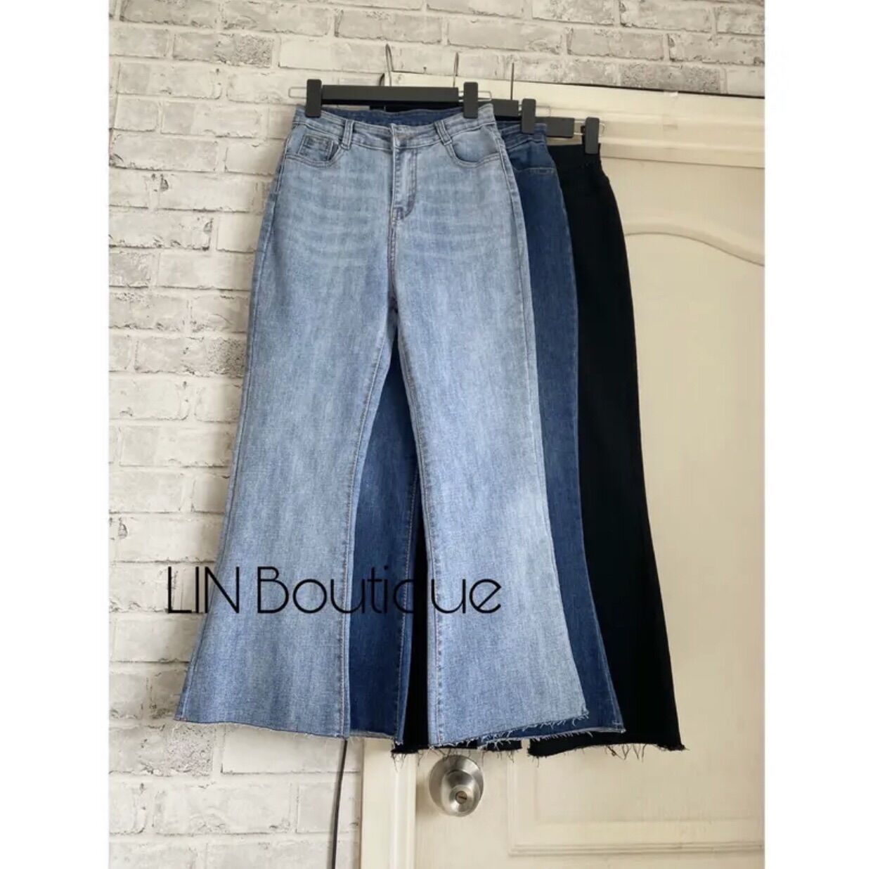Quần jean ống loe 9 tấc (88cm)