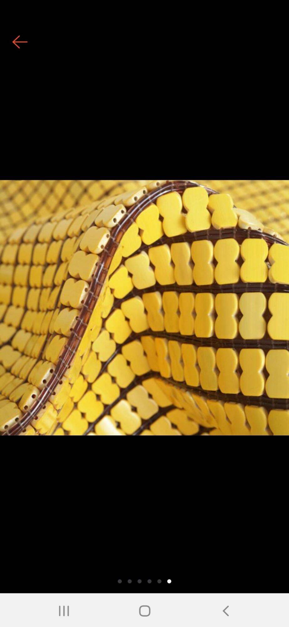 chiếu tre vàng cao cấp 1m6 x 1m95