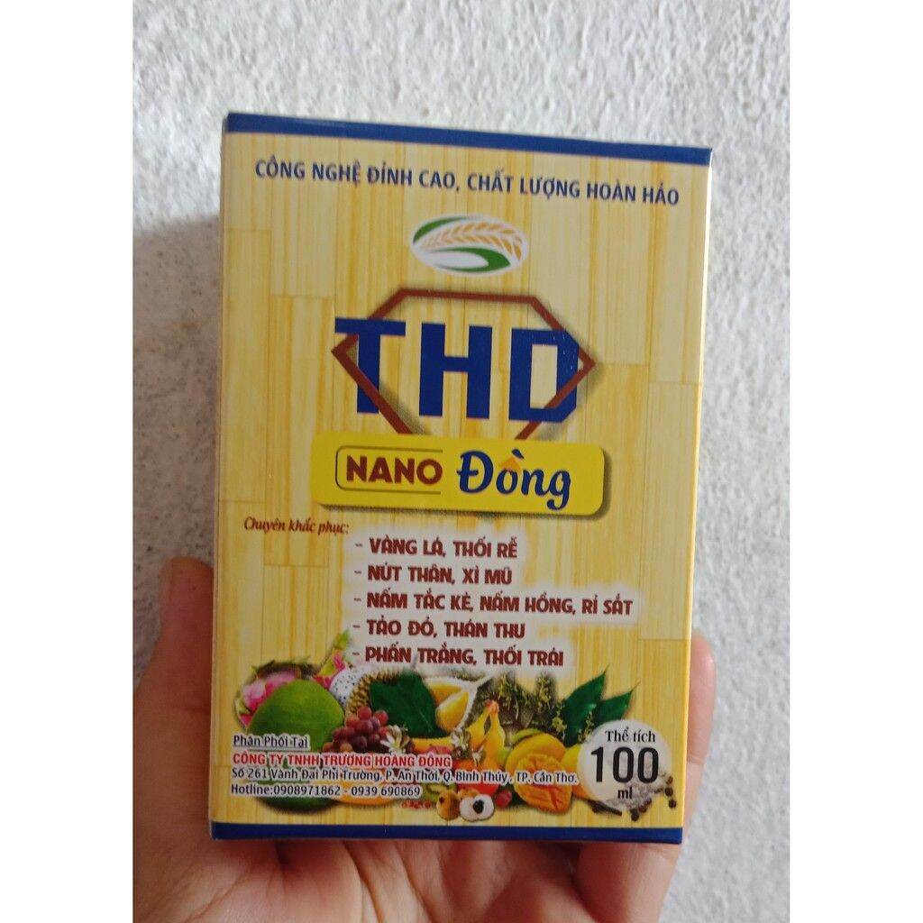 Phân Bón Sinh Học THD - NANO Đồng