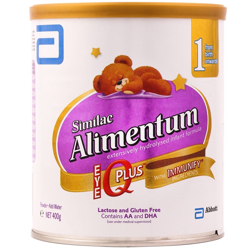 [ chính hãng ] sữa similac alimentum ( sữa tptp dành cho trẻ dị ứng đạm sữa bò 0-12 tháng )