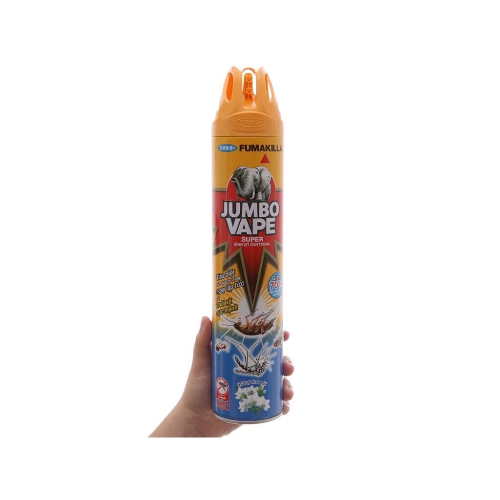[HCM]Xịt muỗi JUMBO 600ml