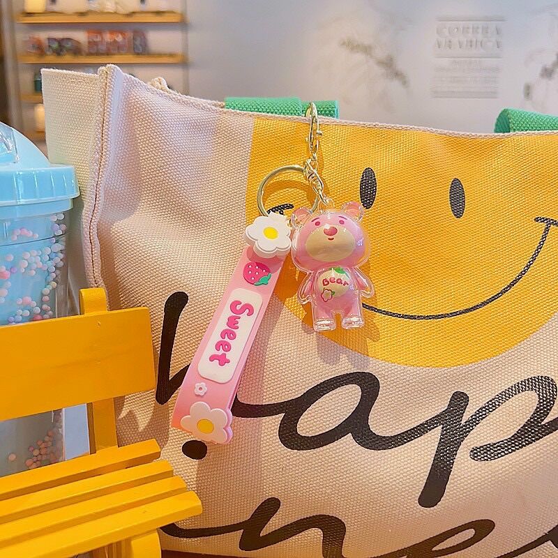 MÓC KHÓA GẤU DÂU LOTSO