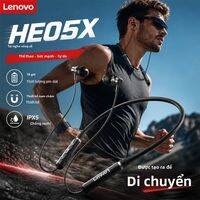 Lenovo | Lenovo HE05X Bluetooth Vòng Cổ Tai Nghe Thể Thao Tai Nghe Âm Thanh HIFI Chống Nước Từ Tính Nút Tai Có Mic Cho Ngoài Trời