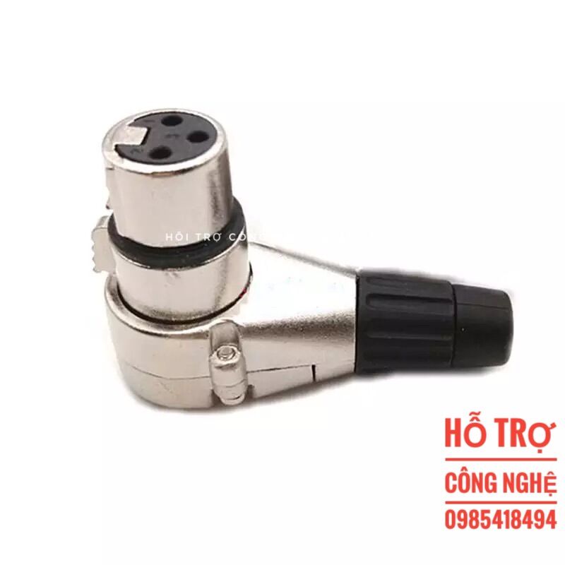 Jack canon cong chữ L - jack đực  giá 1 chiếc