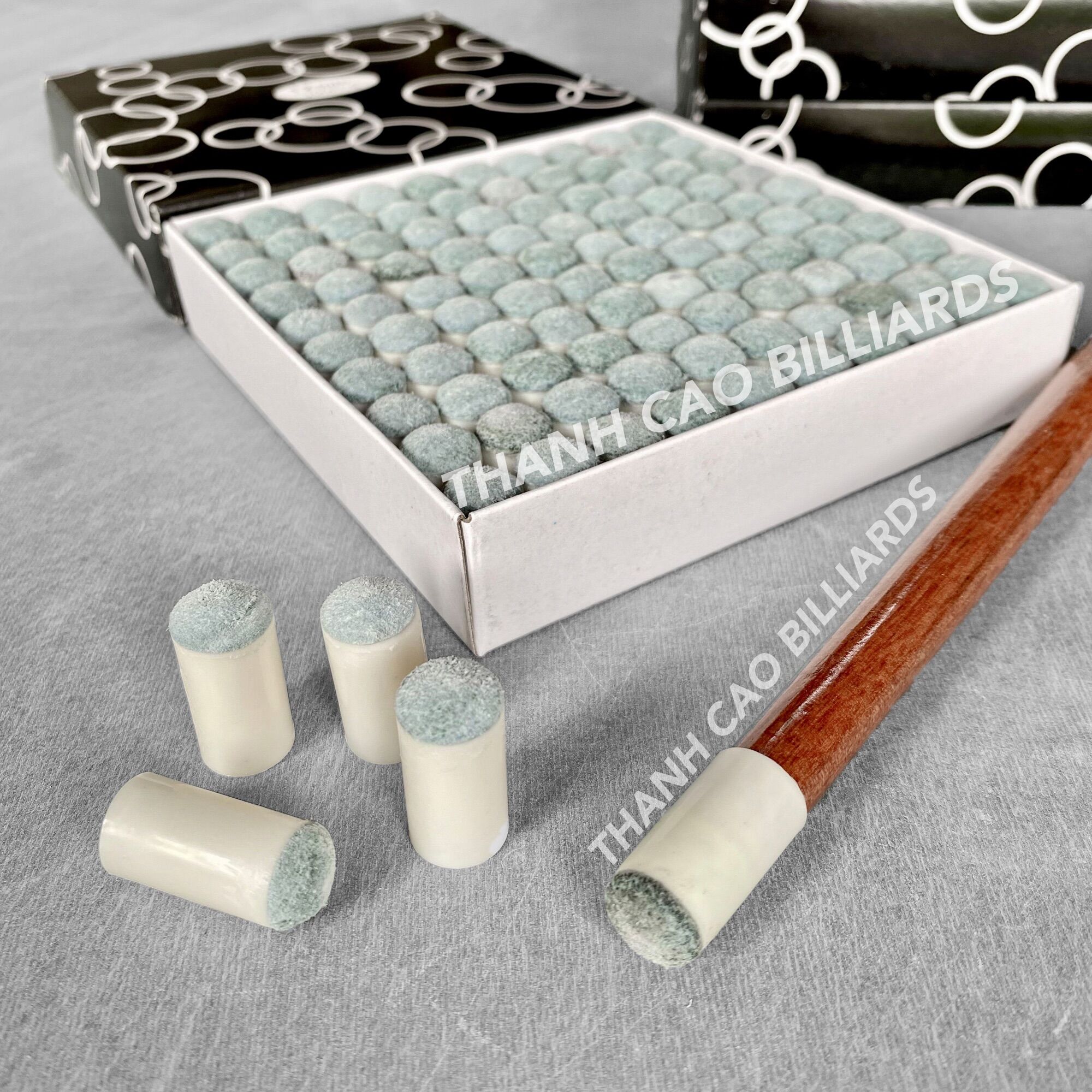 ĐẦU CHỤP GẬY BI-A ĐƯỜNG KÍNH 12MM | ĐẦU TẨY CƠ BIDA DÁN SẴN TIỆN LỢI