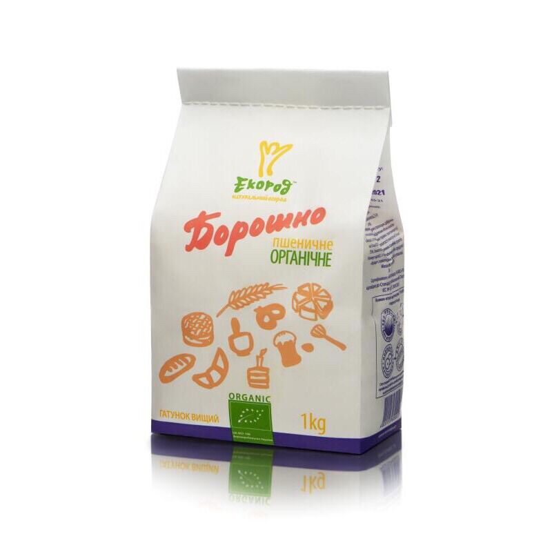 [Bao Bì Mới Chống Mọt] Bột mì đa dụng hữu cơ Ukaraina 1kg - Date 7/2023