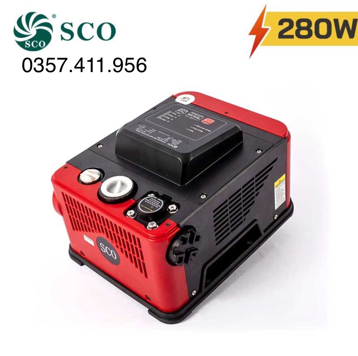 Máy bơm tăng áp điện tử ngoài trời sco jd-200w