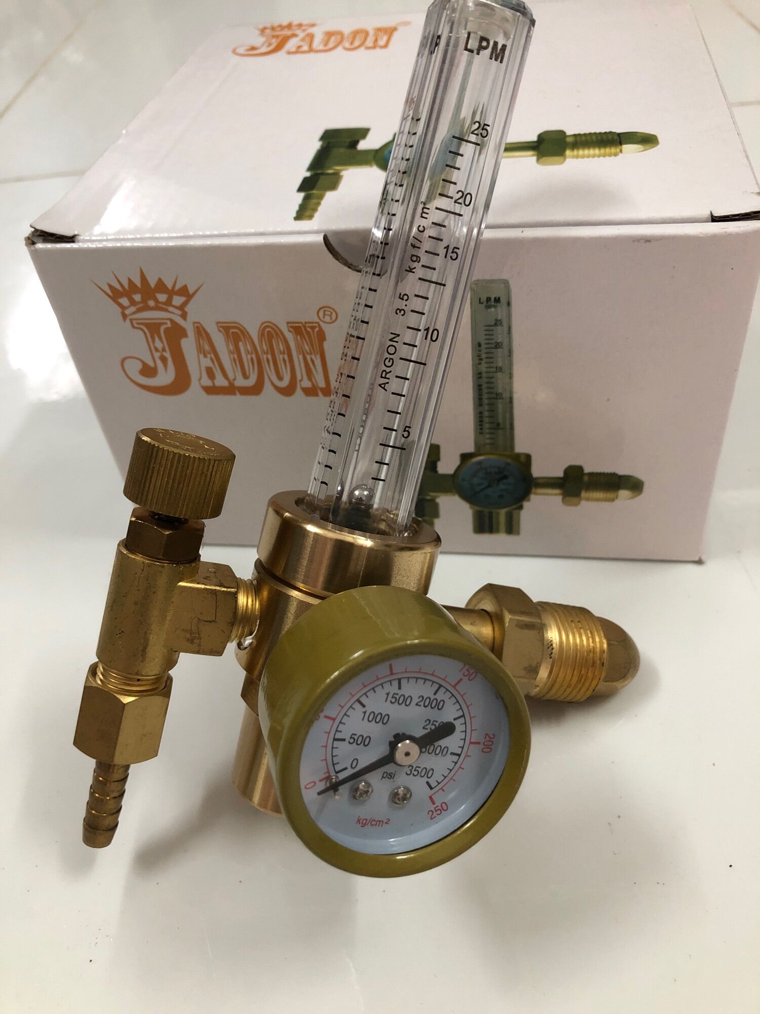 [HCM]Đồng hồ khí argon Jadon (đồng thau)