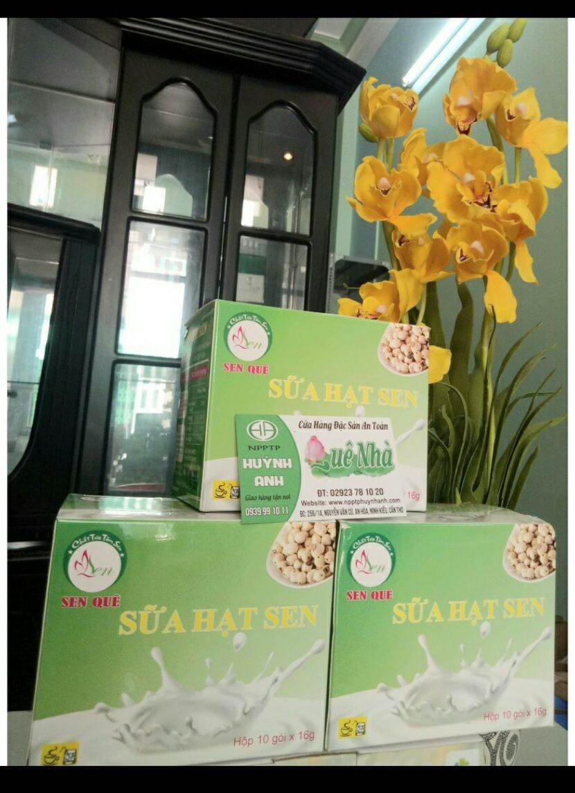 BỘT HẠT SEN - SỮA HẠT SEN - ĐỒNG THÁP