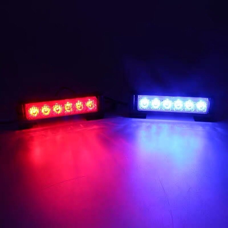 Đèn Nháy Xanh, Đỏ Police 12 led
