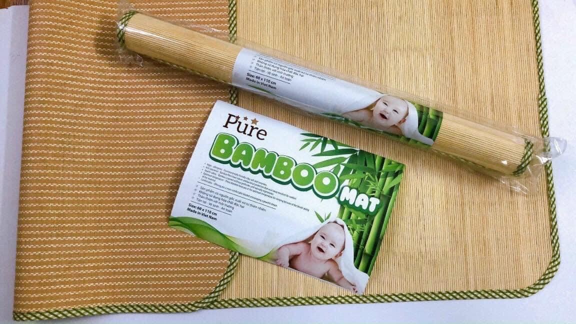 Chiếu cói bamboo cho bé thumbnail