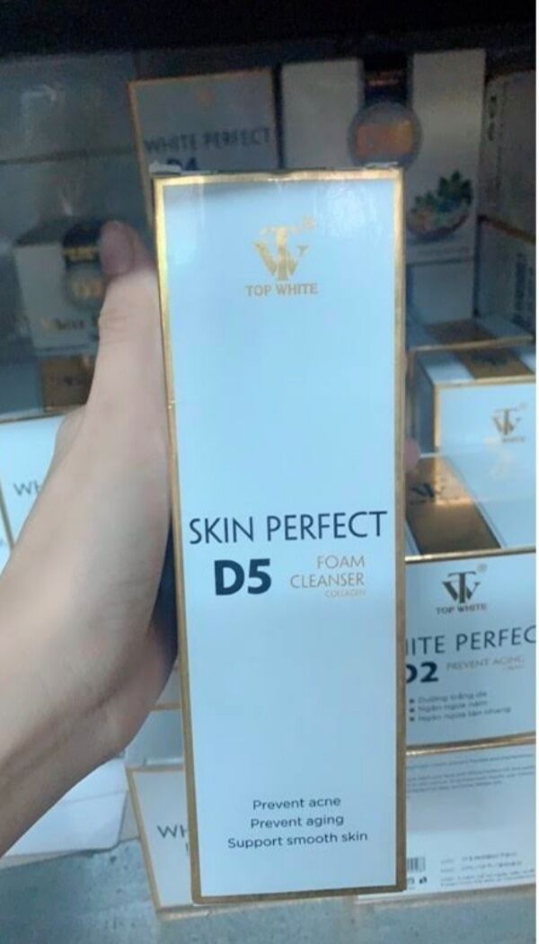TOP WHITE D5 SỮA RỬA MẶT ( CHÍNH HÃNG)