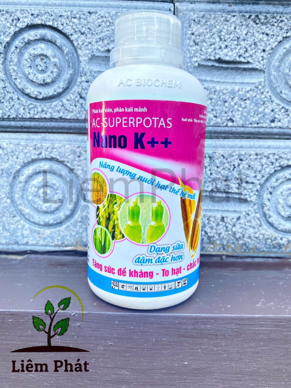 Nano K++ chai 500ml của An Phát Nông, năng lượng nuôi hạt thế hệ mới