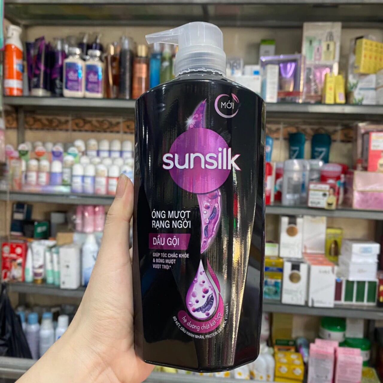 Dầu gội đầu sunsilk mượt tóc 650g